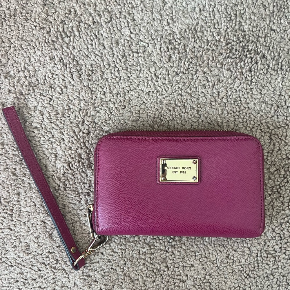 Pink Michael Kors Wallet